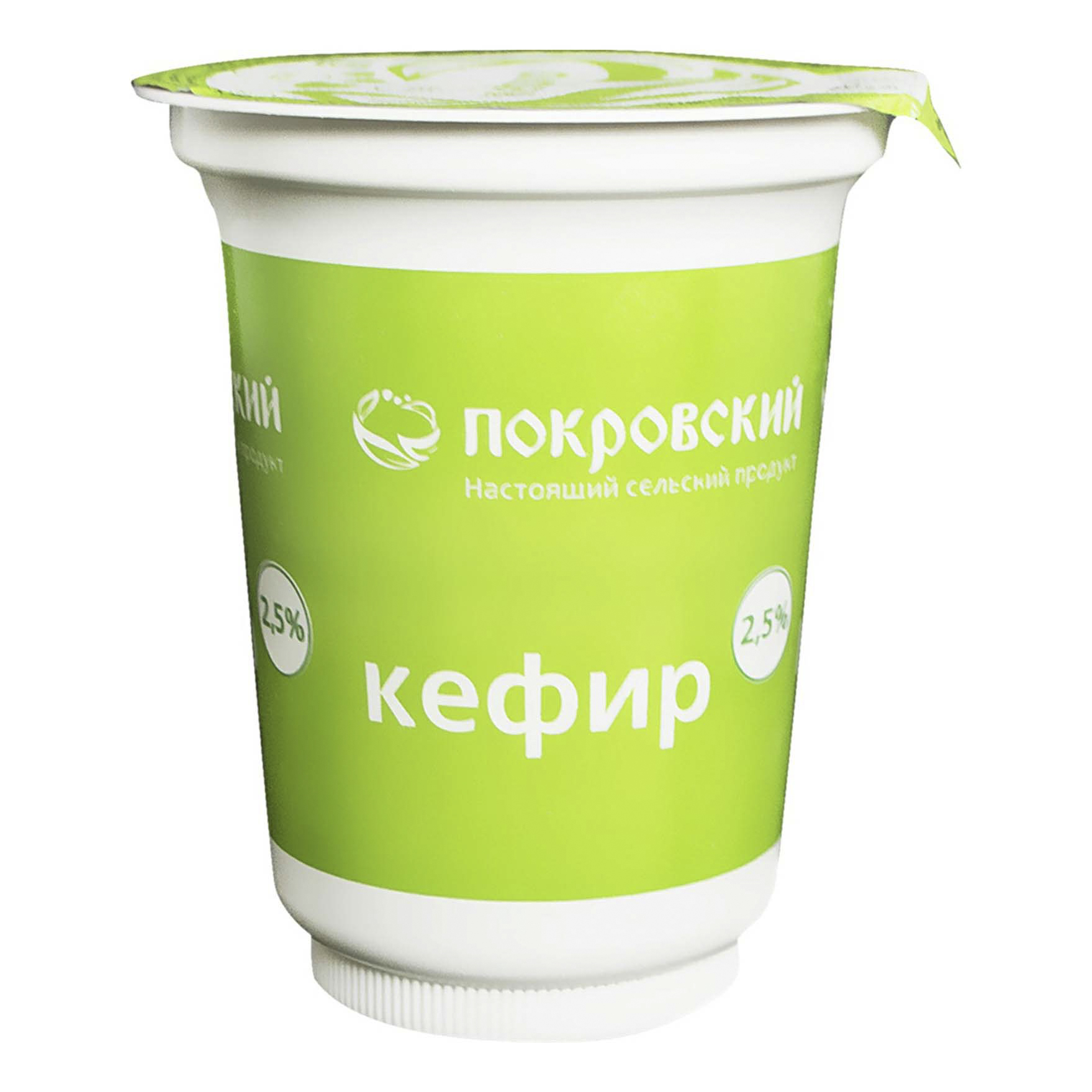 

Кефир Покровский 2,5% бзмж 400 г