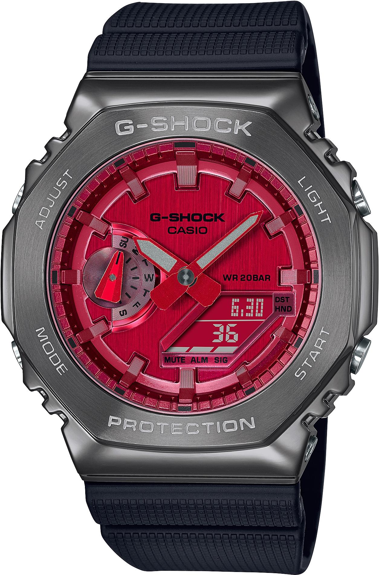 фото Наручные часы мужские casio gm-2100b-4a