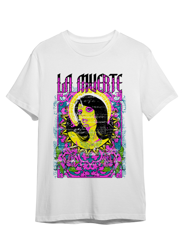 

Футболка унисекс СувенирShop Абстракция "La Muerte / Девушка / Girl" 10 белая XL (50-52), Белый, Абстракция "La Muerte / Девушка / Girl" 10