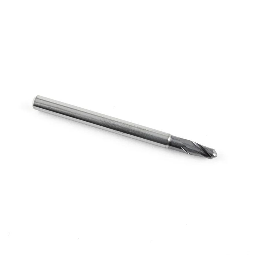 

Фреза DJTOL AS2QX035 спиральная двухзаходная сферическая с покрытием AlTiN для станка ЧПУ, AS2QX