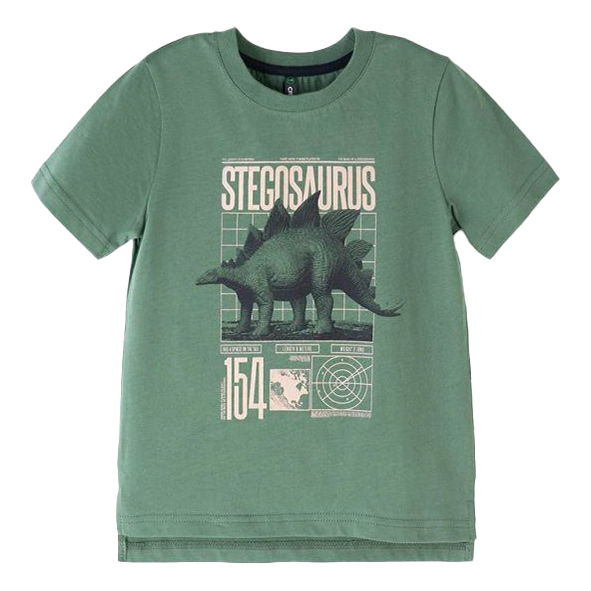 

Футболка детская Crockid, лесной мох, р. 134