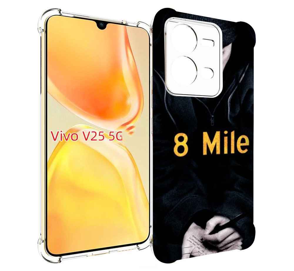 

Чехол MyPads 8 миля для Vivo V25 5G / V25e, Прозрачный, Tocco
