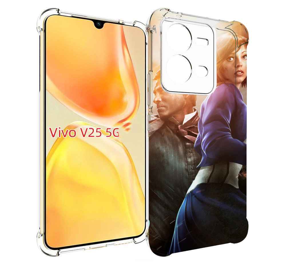 

Чехол MyPads Bioshock Infinite для Vivo V25 5G / V25e, Прозрачный, Tocco
