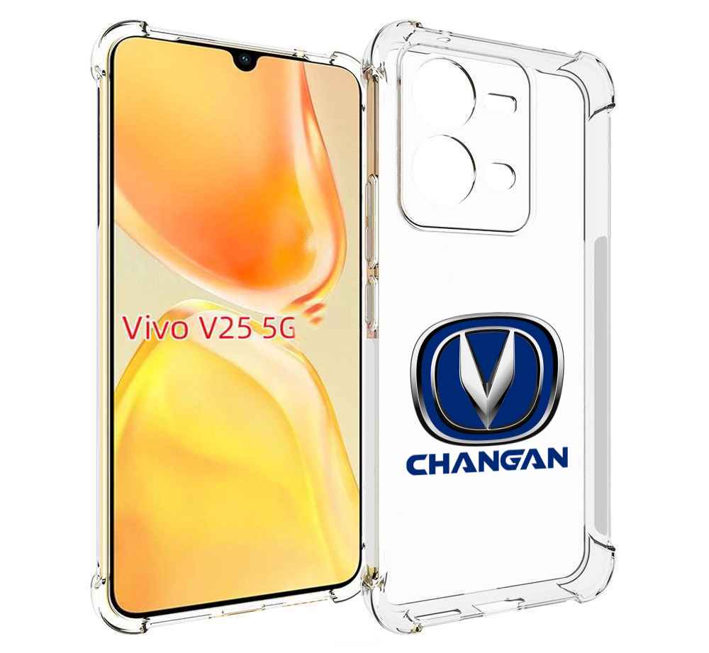 

Чехол MyPads Changan мужской для Vivo V25 5G / V25e, Прозрачный, Tocco