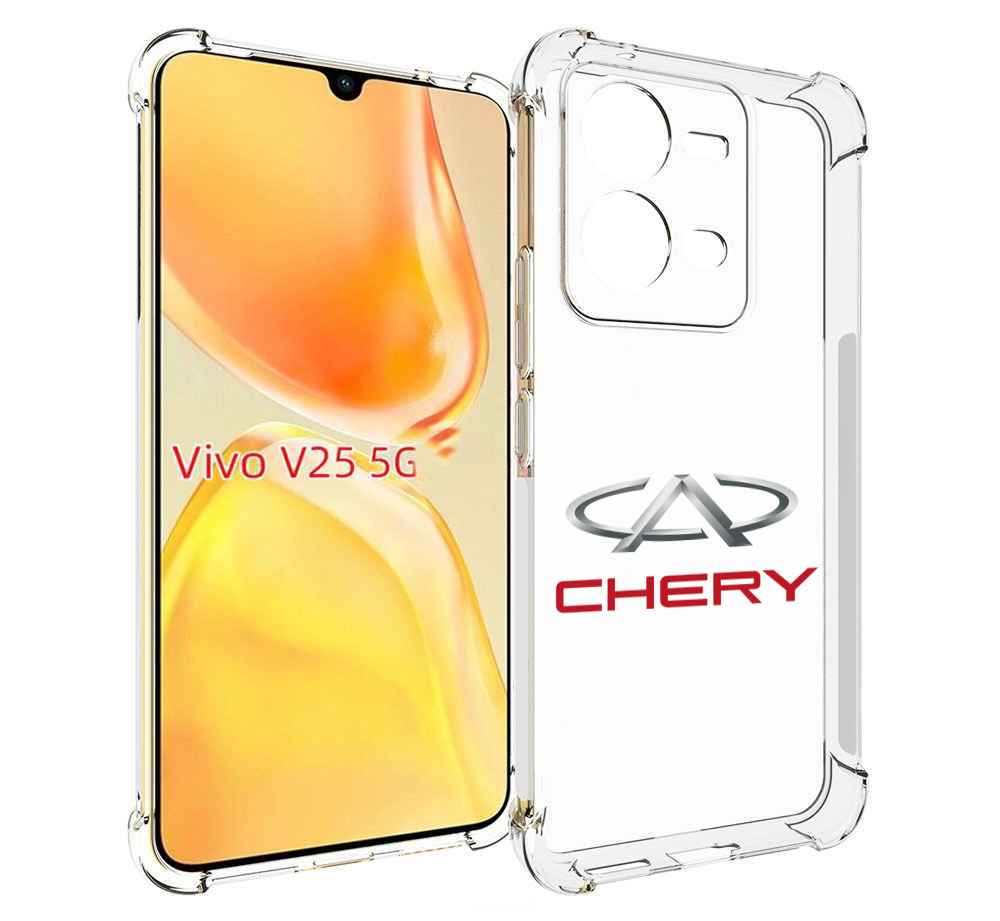 

Чехол MyPads Chery-3 мужской для Vivo V25 5G / V25e, Прозрачный, Tocco