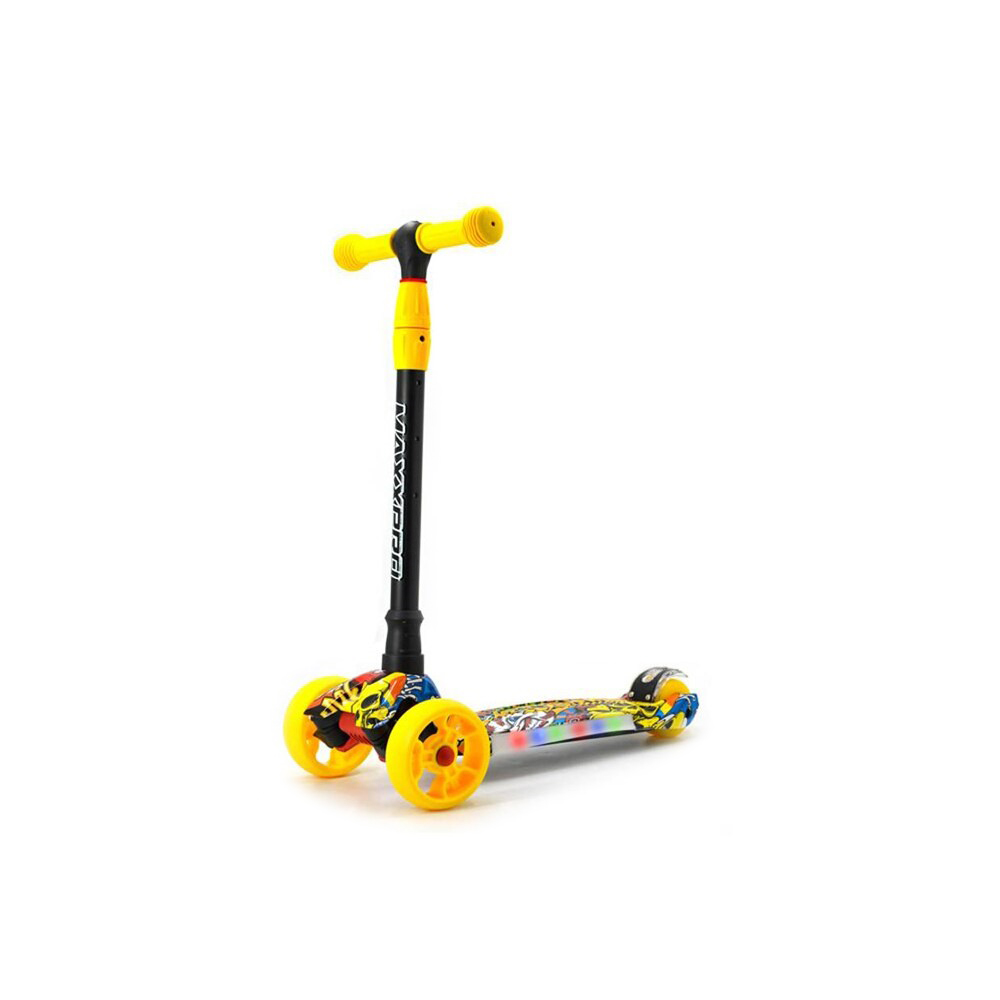

Самокат Black Aqua S00488 Yellow-Black