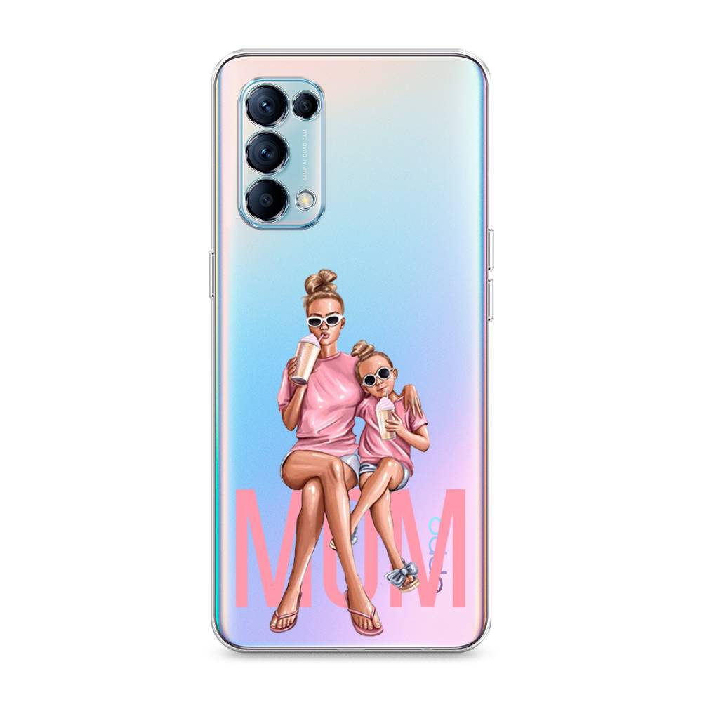 

Чехол Awog на Oppo Reno 5 "Lovely mom", Разноцветный, 255250-7