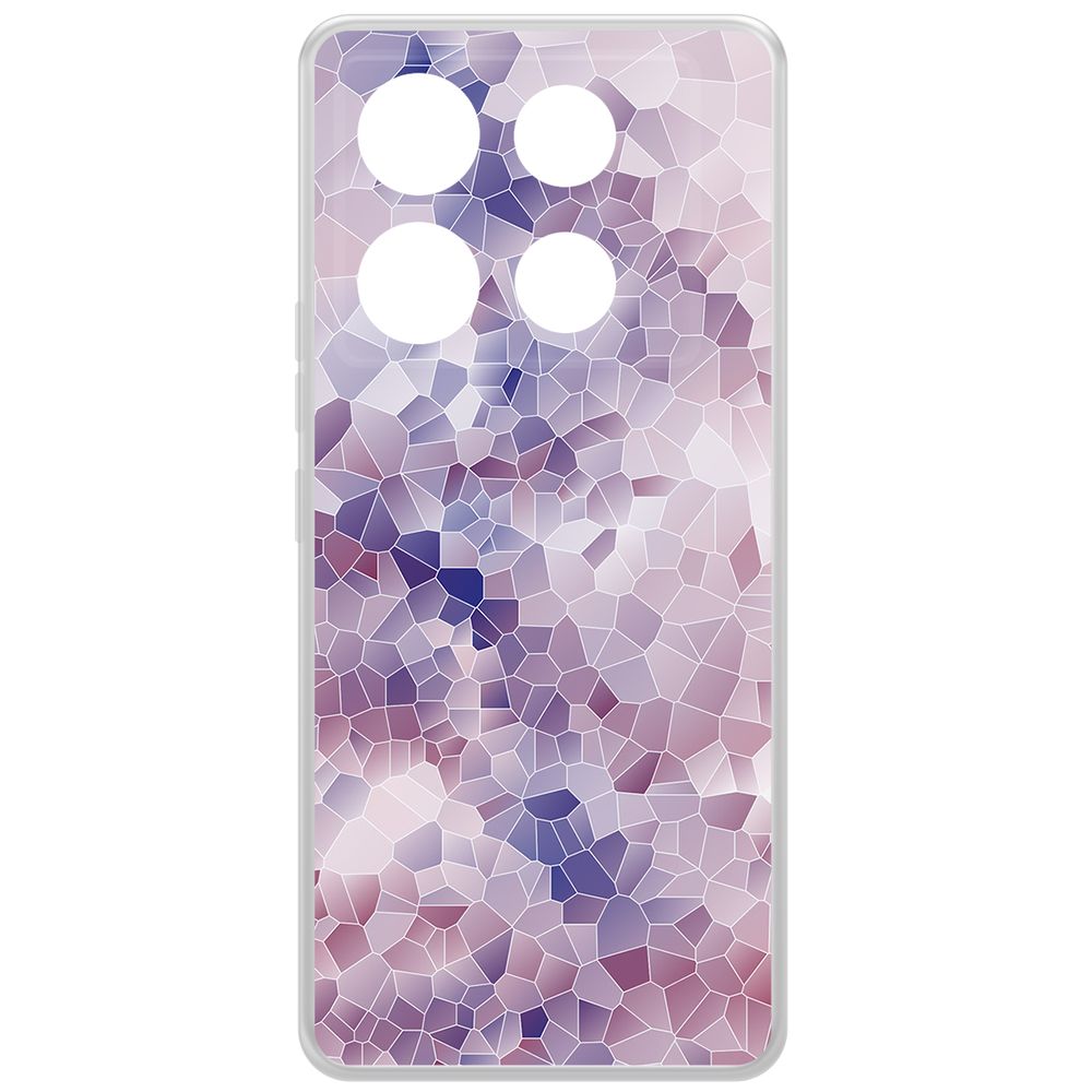

Чехол-накладка Krutoff Clear Case Витраж 2 для INFINIX Note 40 Pro 5G, Прозрачный