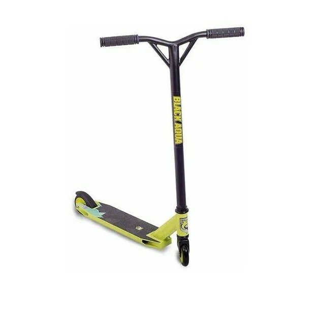

Самокат Black Aqua Stunt Scooter-2 Black-Lime, Черный;зеленый, Scooter-2