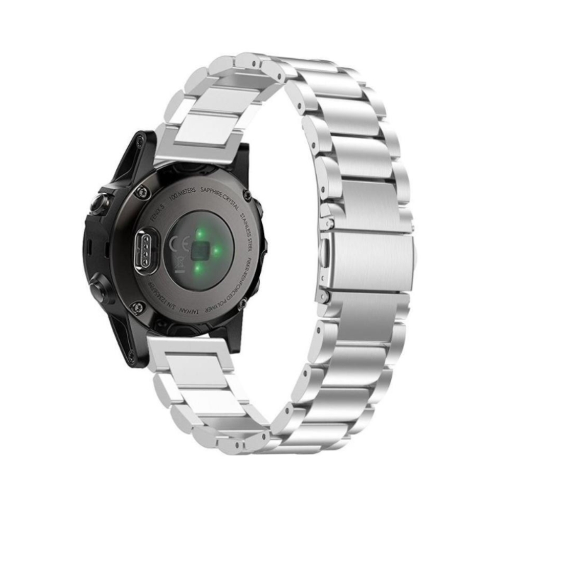 

Ремешок унисекс MyPads Fenix 5X / 5X Plus (Sapphire) серебристый, Fenix 5X / 5X Plus (Sapphire)