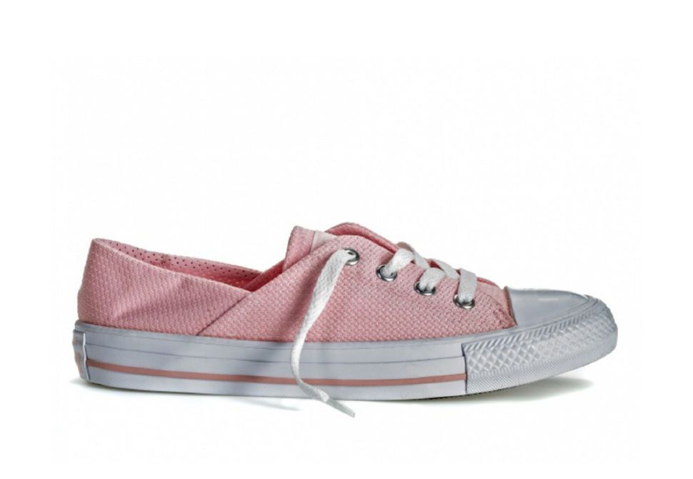 фото Кеды женские converse 555895 розовые 35 ru