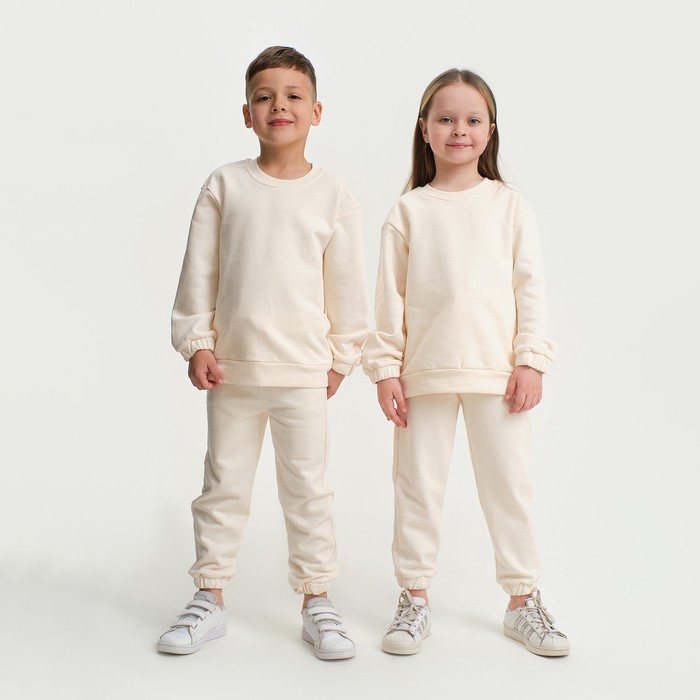 

Костюм повседневный; костюм спортивный детский KAFTAN Basic line, бежевый, 86, Basic line