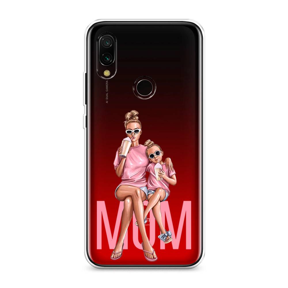 

Чехол Awog на Xiaomi Redmi 7 "Lovely mom", Разноцветный, 35050-7