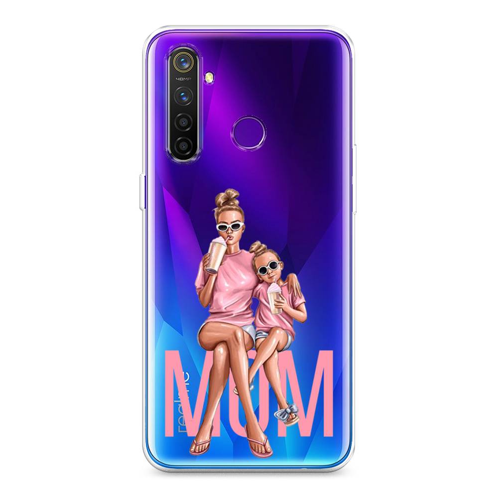 

Чехол Awog на Realme 5 Pro "Lovely mom", Разноцветный, 251650-7