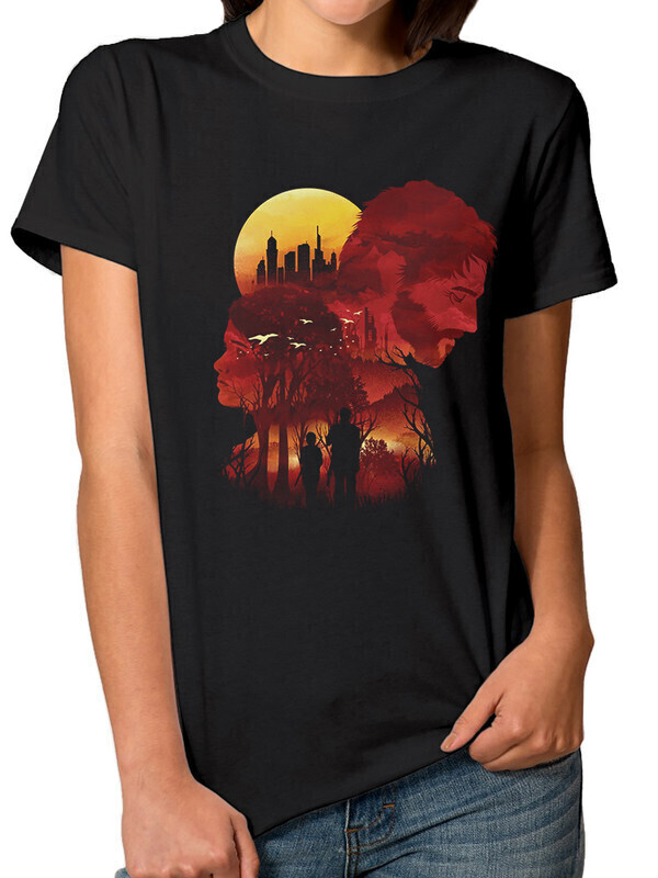 

Футболка женская Dream Shirts The Last of Us Женская 10009701 черная 3XL, The Last of Us Женская 10009701