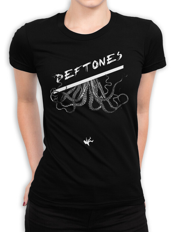 

Футболка женская Dream Shirts Deftones Женская 10009711 черная 2XL, Deftones Женская 10009711