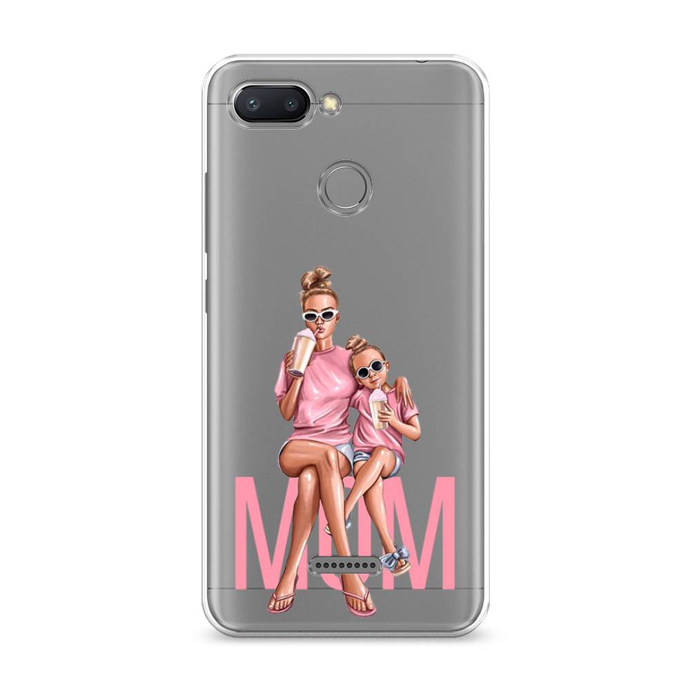 

Чехол Awog на Xiaomi Redmi 6 "Lovely mom", Разноцветный, 33850-7