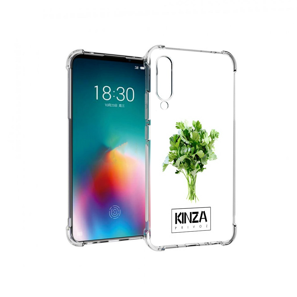 

Чехол MyPads Tocco для Meizu 16T Бренд Кинза (PT144619.90.35), Прозрачный, Tocco