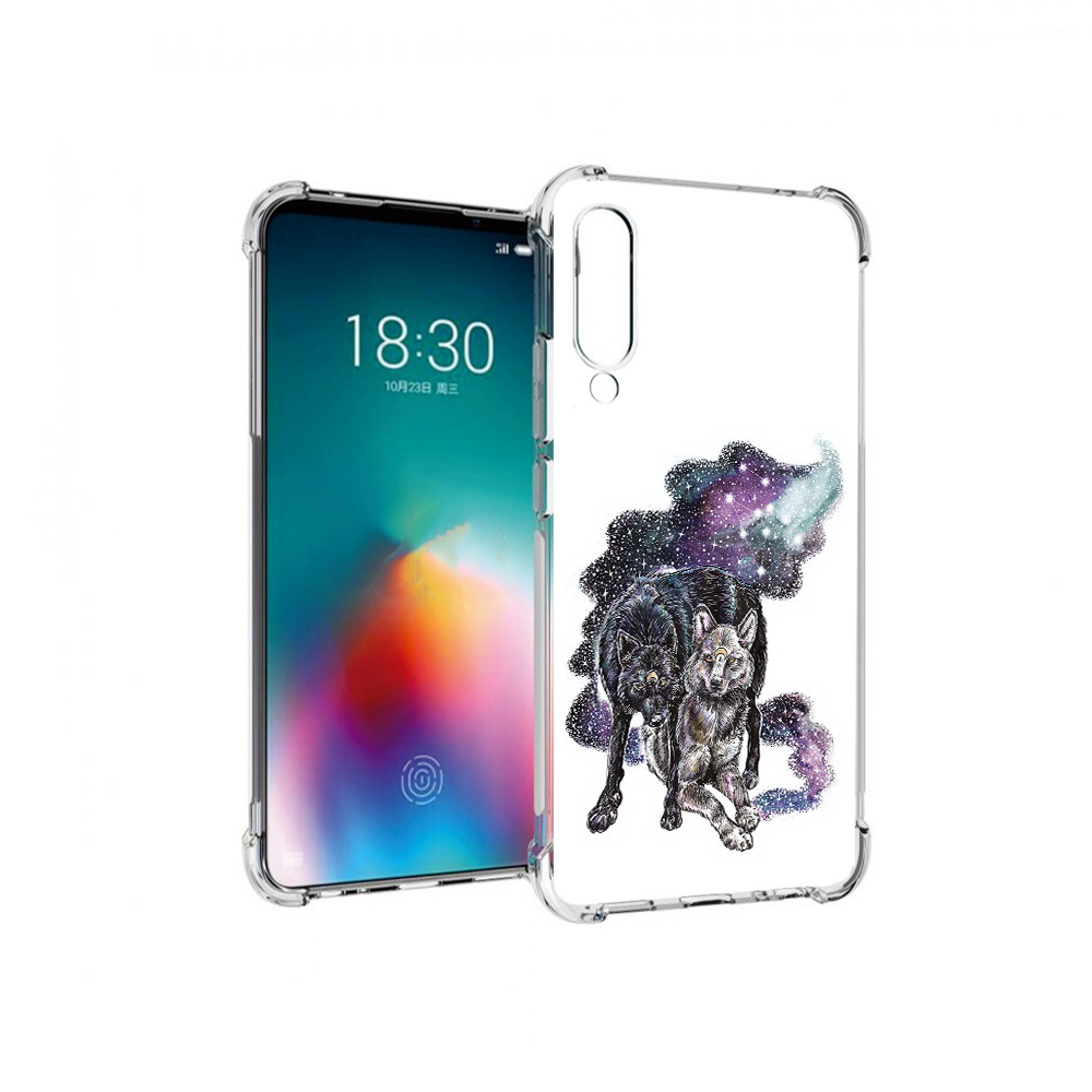 

Чехол MyPads Tocco для Meizu 16T звездные волки (PT144619.90.352), Прозрачный, Tocco