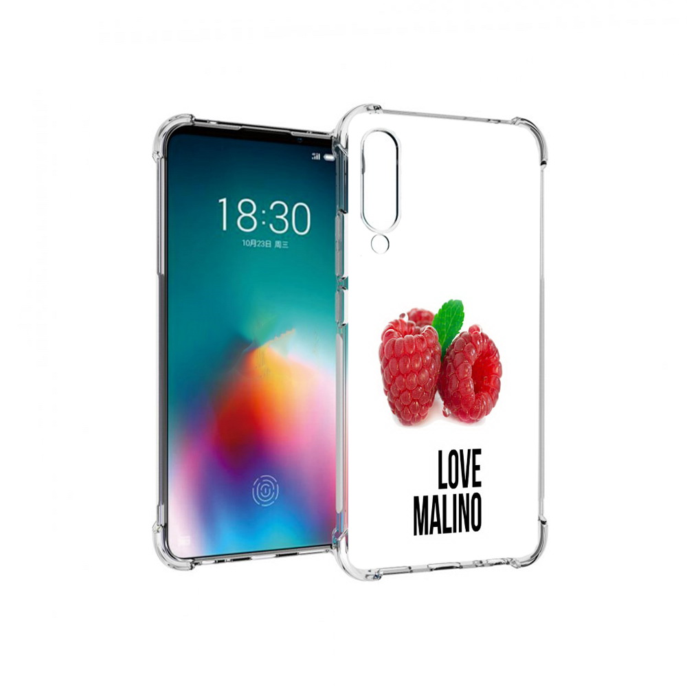 

Чехол MyPads Tocco для Meizu 16T Бренд лове малино (PT144619.90.36), Прозрачный, Tocco