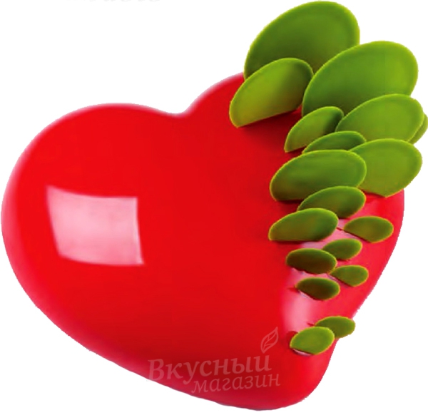 фото Силиконовая форма pavocake сердце 3d 15х14 см. passion pavoni