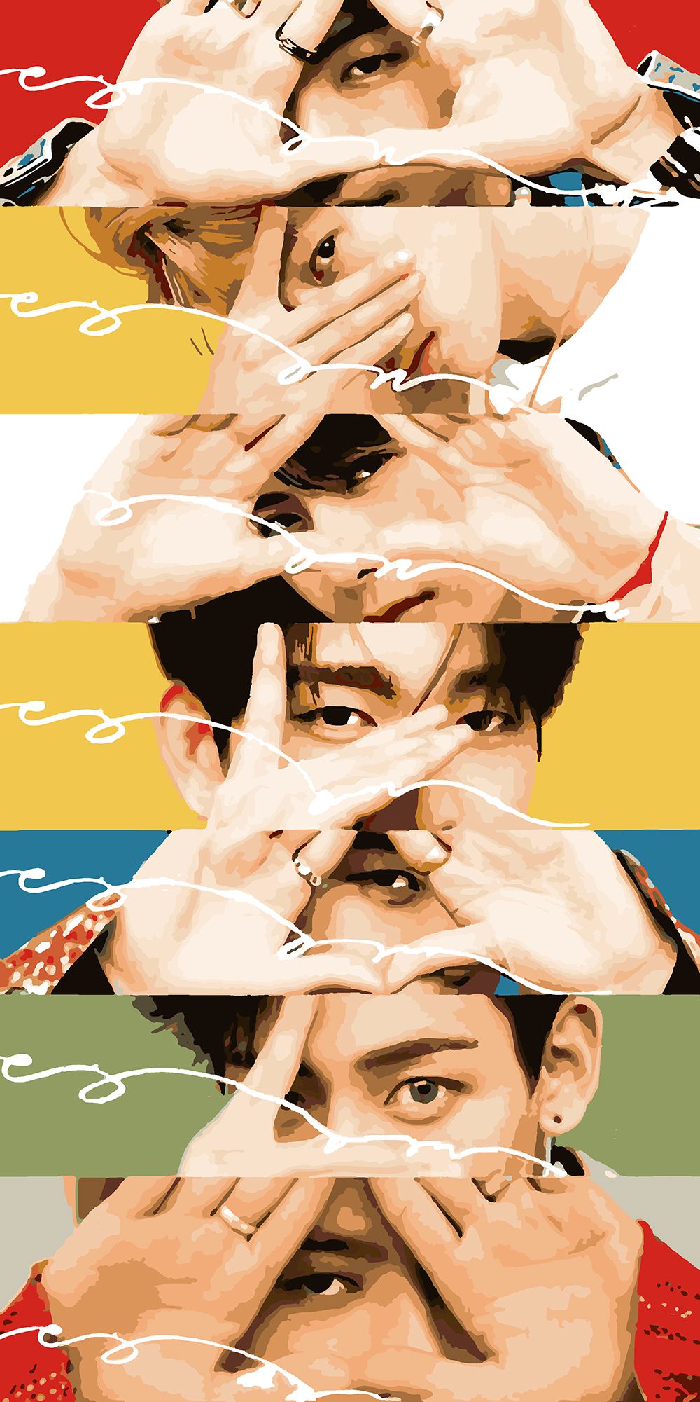 

Картина по номерам Красиво Красим GOT7 eyes, 40 х 80 см, GOT7 eyes