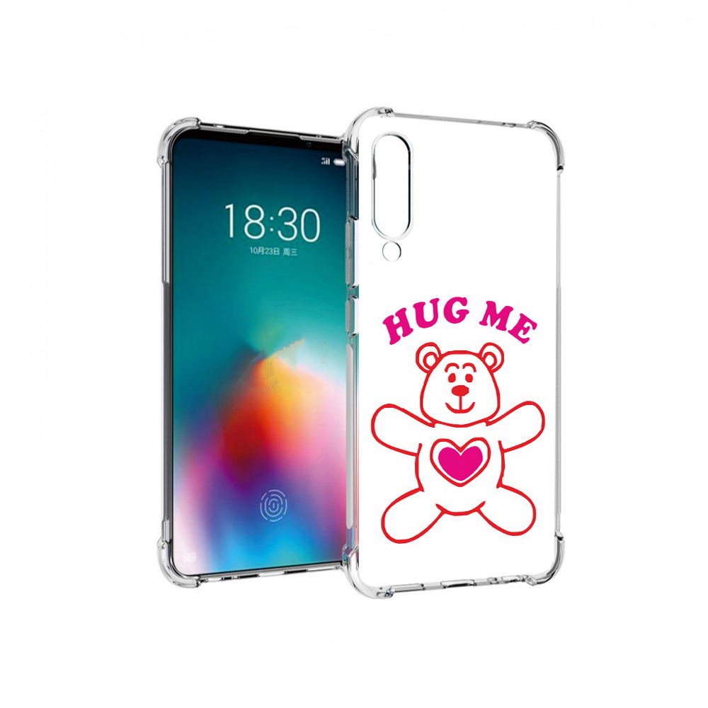 

Чехол MyPads Tocco для Meizu 16T 14 февраля обними меня (PT144619.90.4), Прозрачный, Tocco