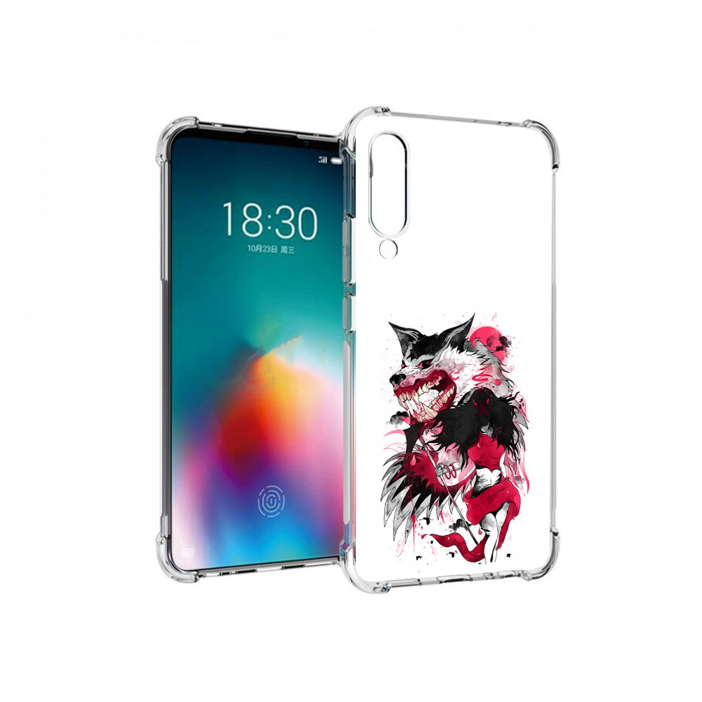 

Чехол MyPads Tocco для Meizu 16T красная шапочка (PT144619.90.410), Прозрачный, Tocco