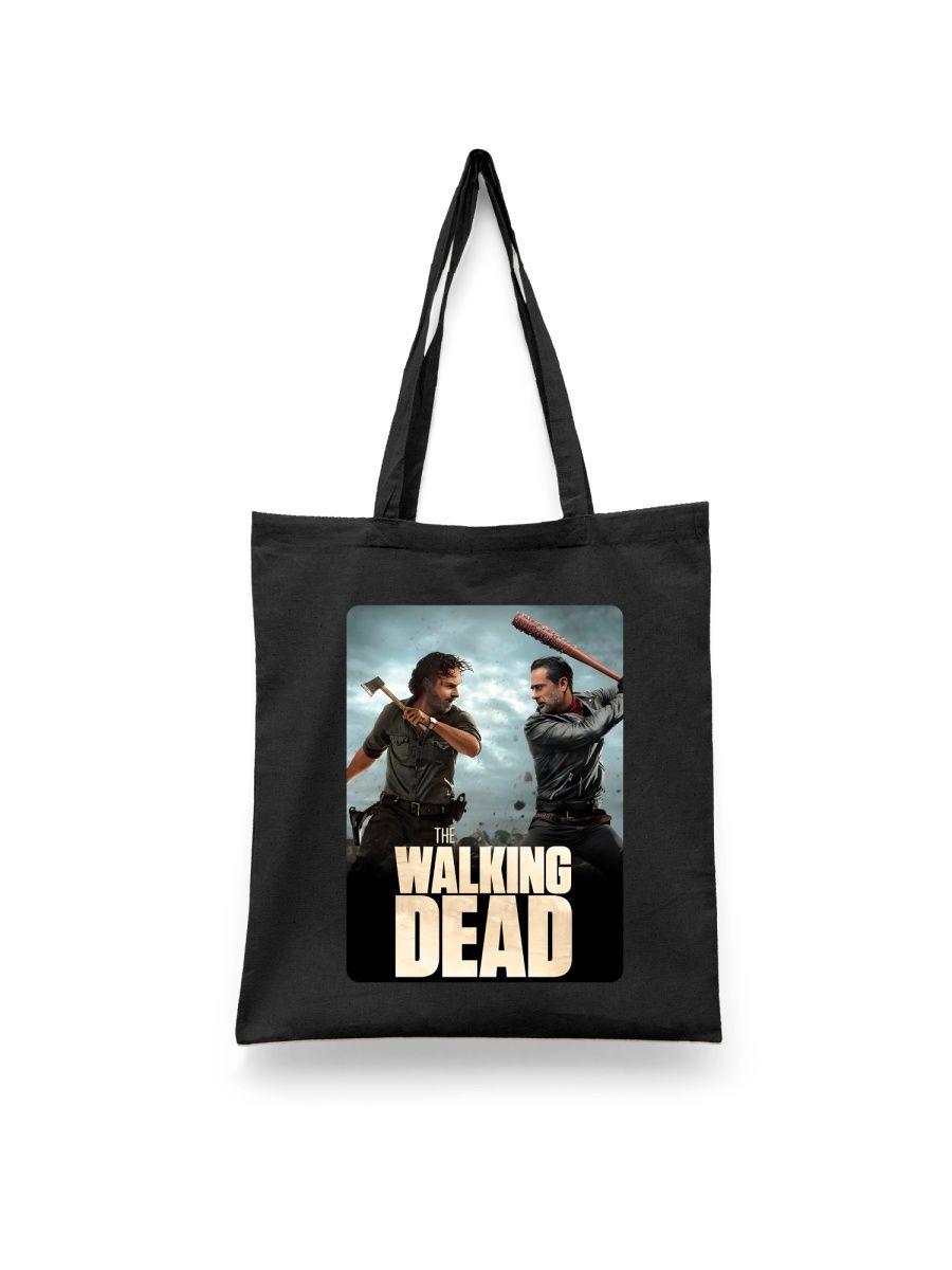 

Шоппер унисекс Каждому Своё Ходячие мертвецы/The Walking Dead SRHM45, черный, Ходячие мертвецы/The Walking Dead SRHM45