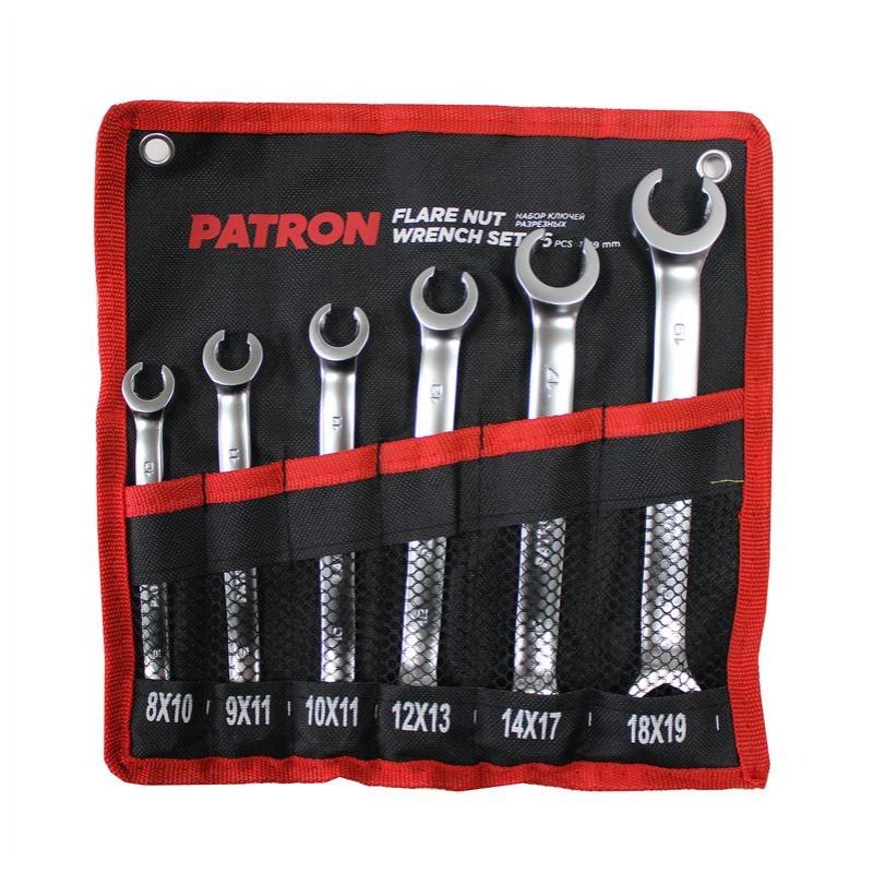 Набор ключей PATRON P-5066P разрезных 6 пр. patron p80222 p 80222