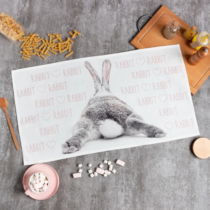 

Полотенце "Этель" Funny bunny 40х73 см, 100% хл, саржа 190 гр/м2