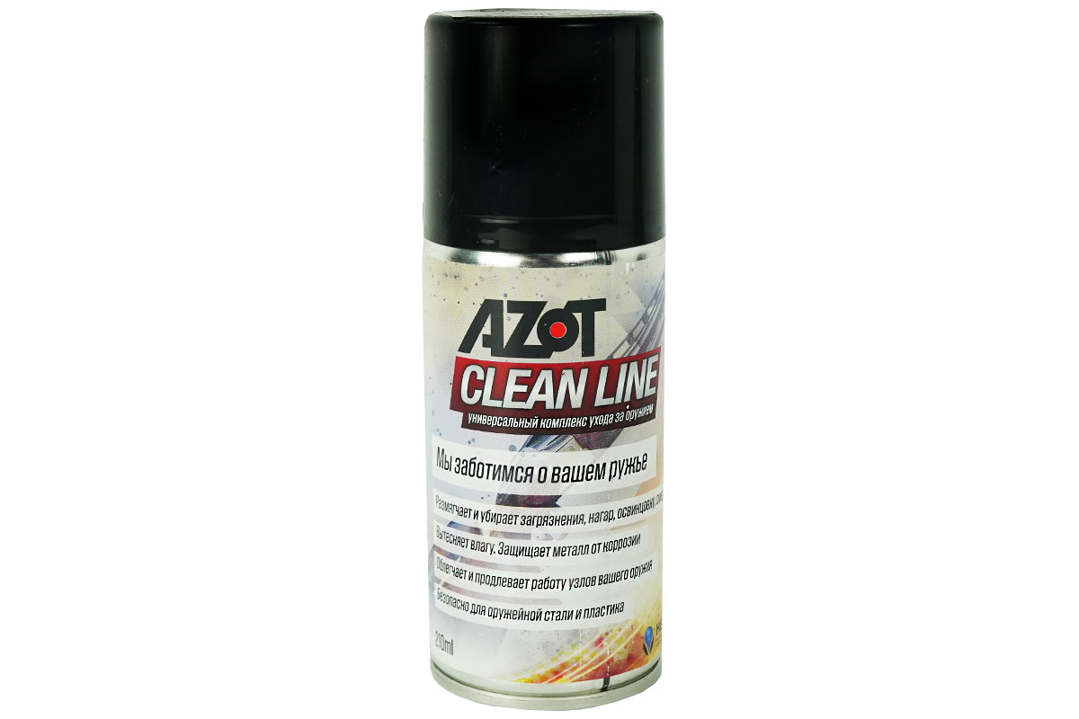 

Средство Azot Clean Line для чистки оружия, 210 мл