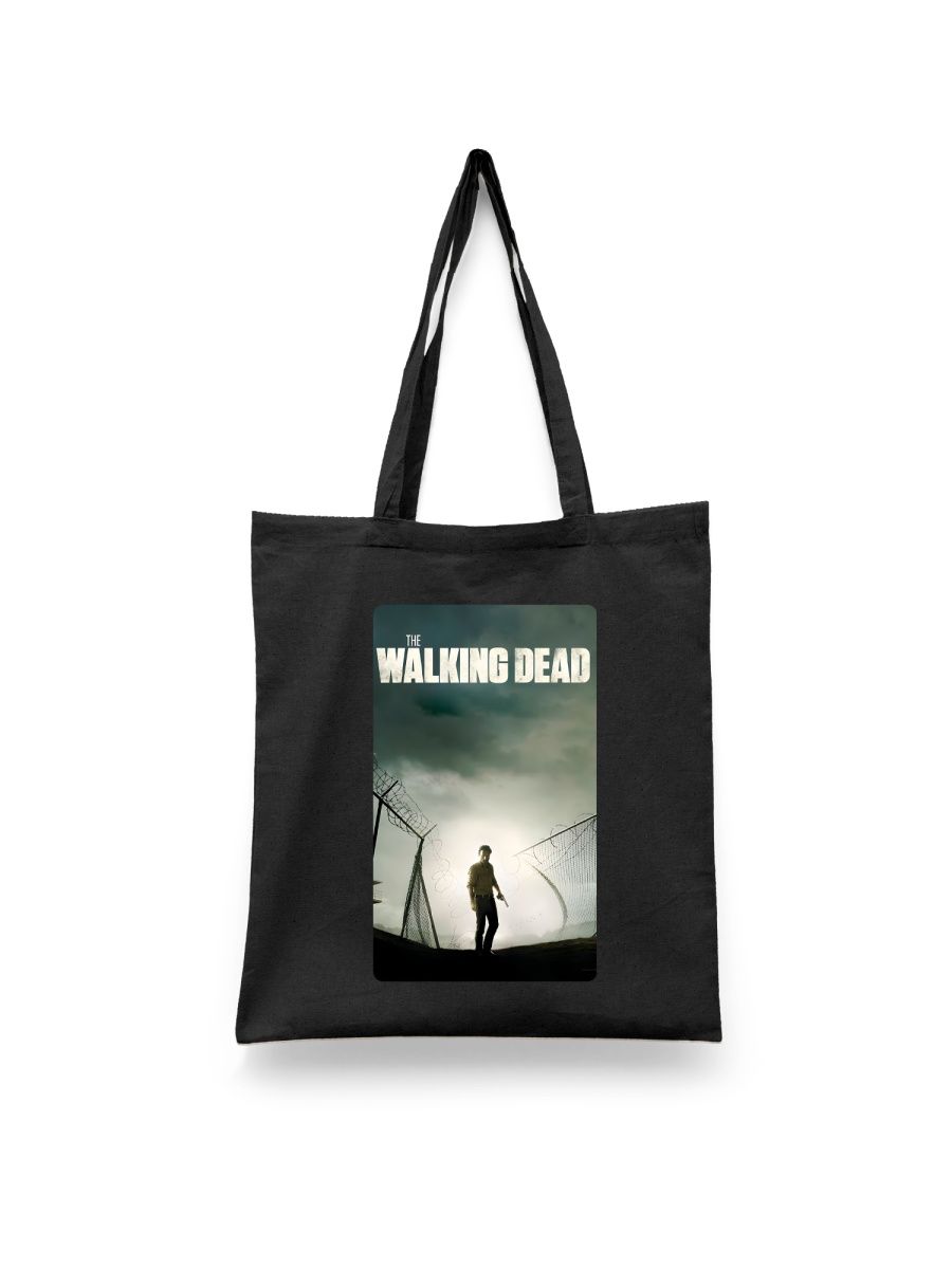 

Шоппер унисекс Каждому Своё Ходячие мертвецы/The Walking Dead SRHM35, черный, Ходячие мертвецы/The Walking Dead SRHM35