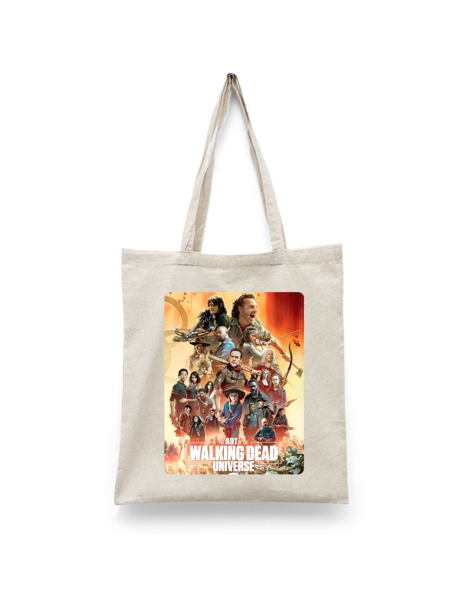 

Шоппер унисекс Каждому Своё Ходячие мертвецы/The Walking Dead SRHM34, белый, Ходячие мертвецы/The Walking Dead SRHM34