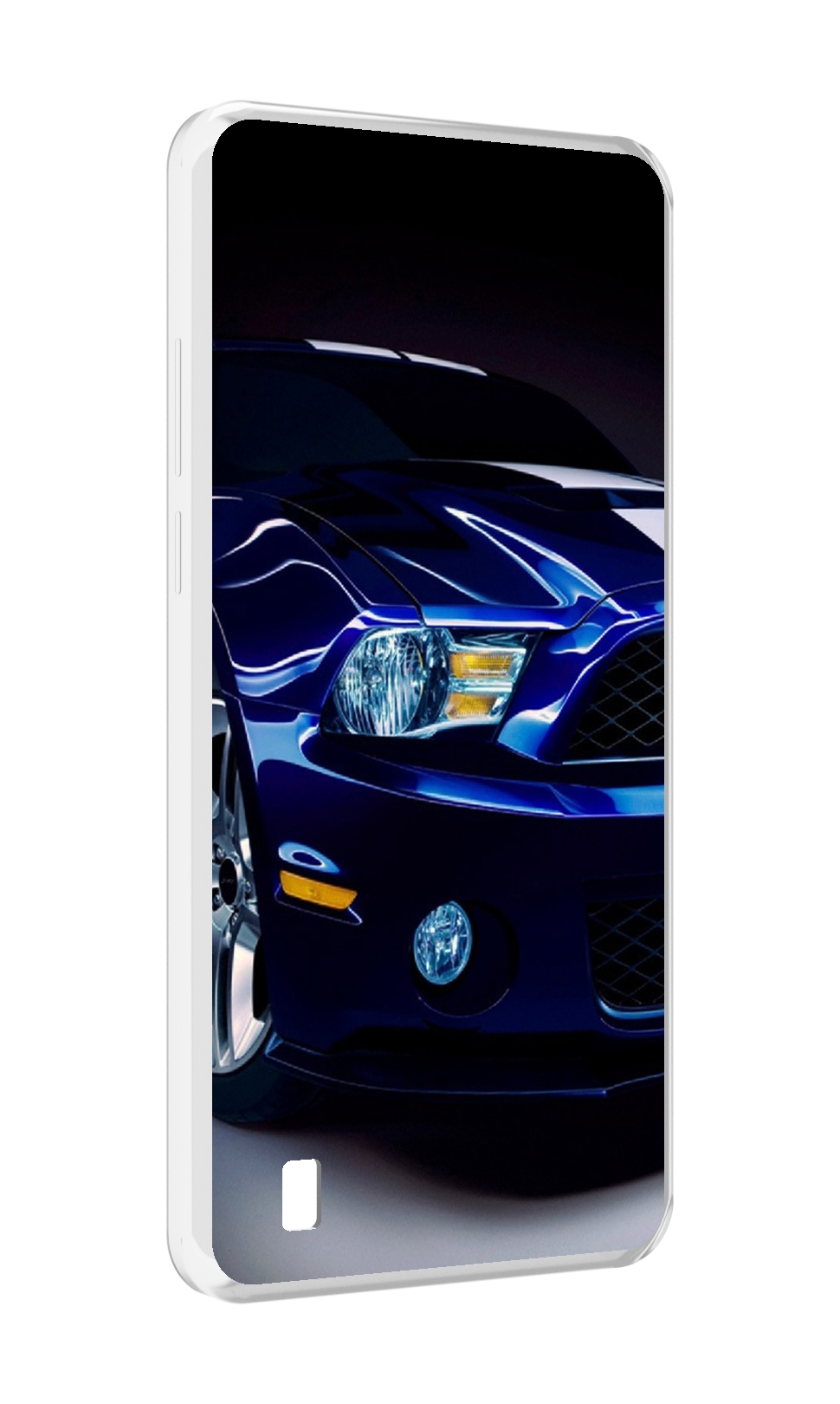 

Чехол MyPads Синяя-машина для Blackview A55, Прозрачный, Tocco