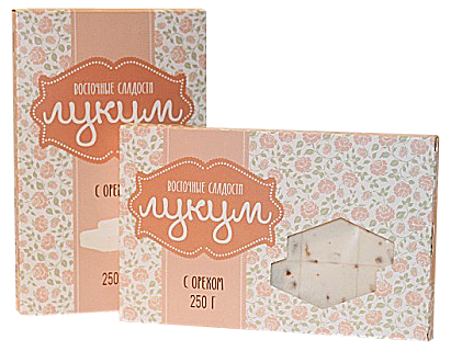 

Лукум с орехами 250 г