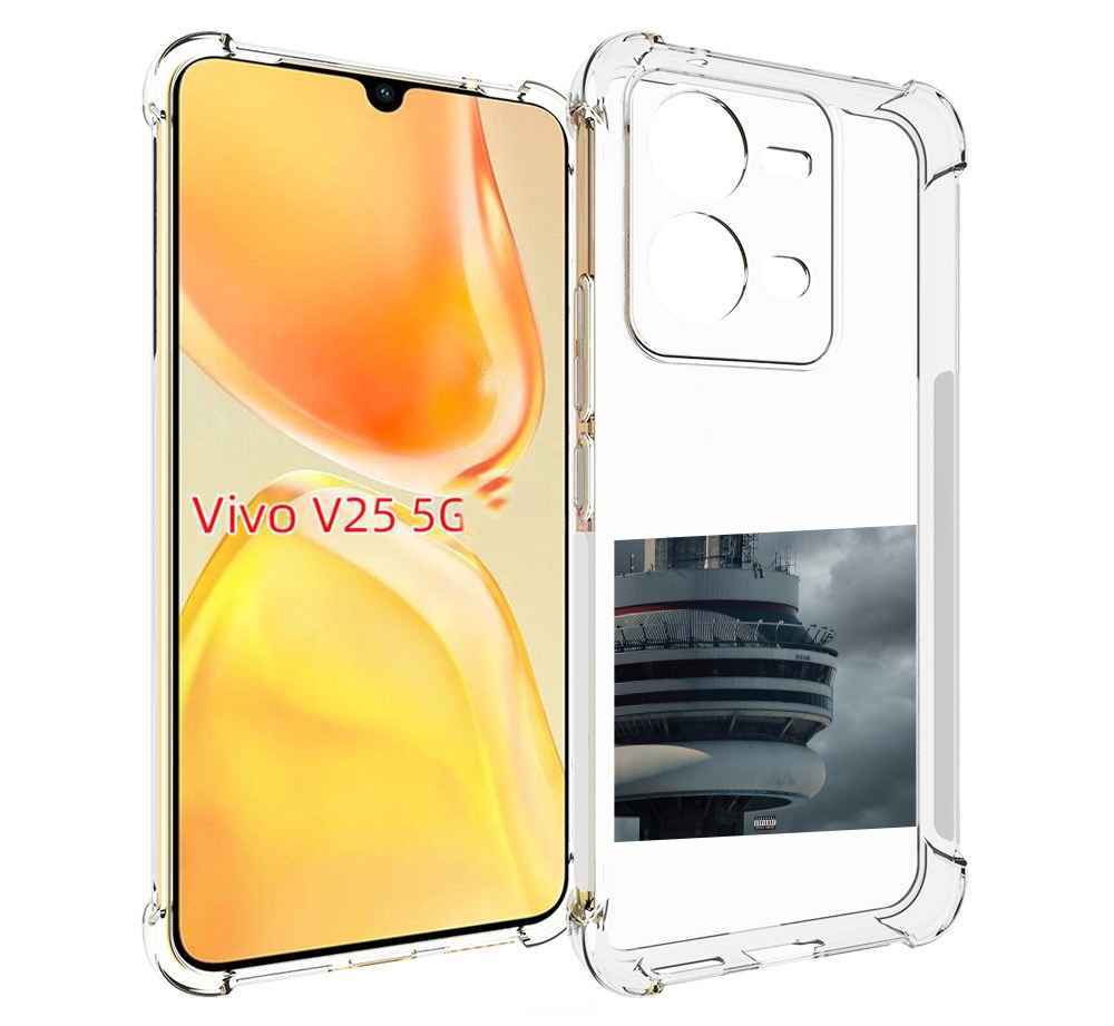 

Чехол MyPads Drake - Views для Vivo V25 5G / V25e, Прозрачный, Tocco