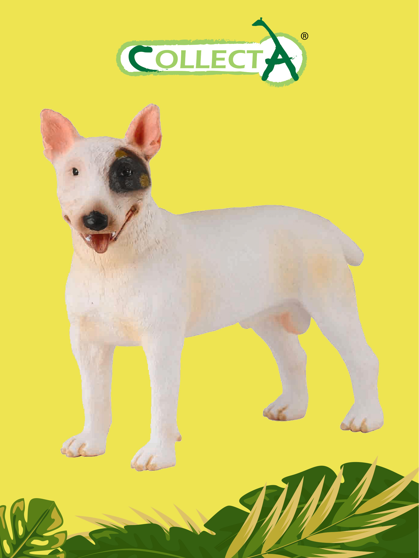 Фигурка Collecta животного Собака Бультерьер - Кобель фигурка животного собака сенбернар