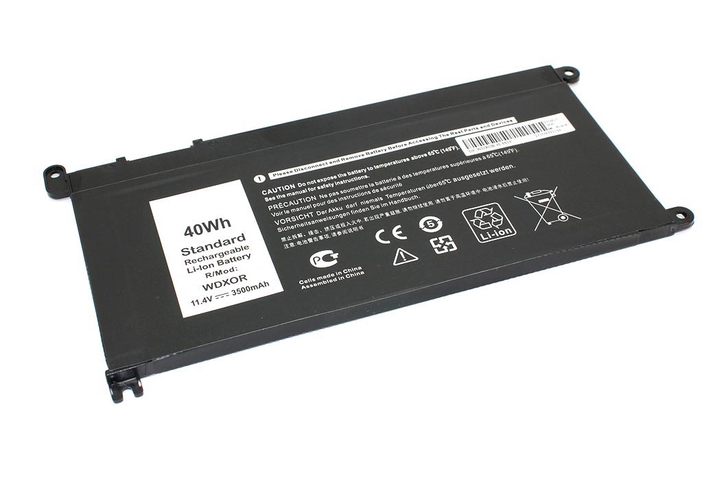 

Аккумулятор для ноутбука Dell 15-5000 WDXOR 11.4V 40Wh 3500mAh OEM