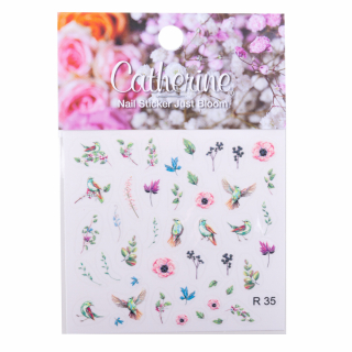 фото Наклейки нейл-тату catherine nail tattoo just bloom «just bloom 2»