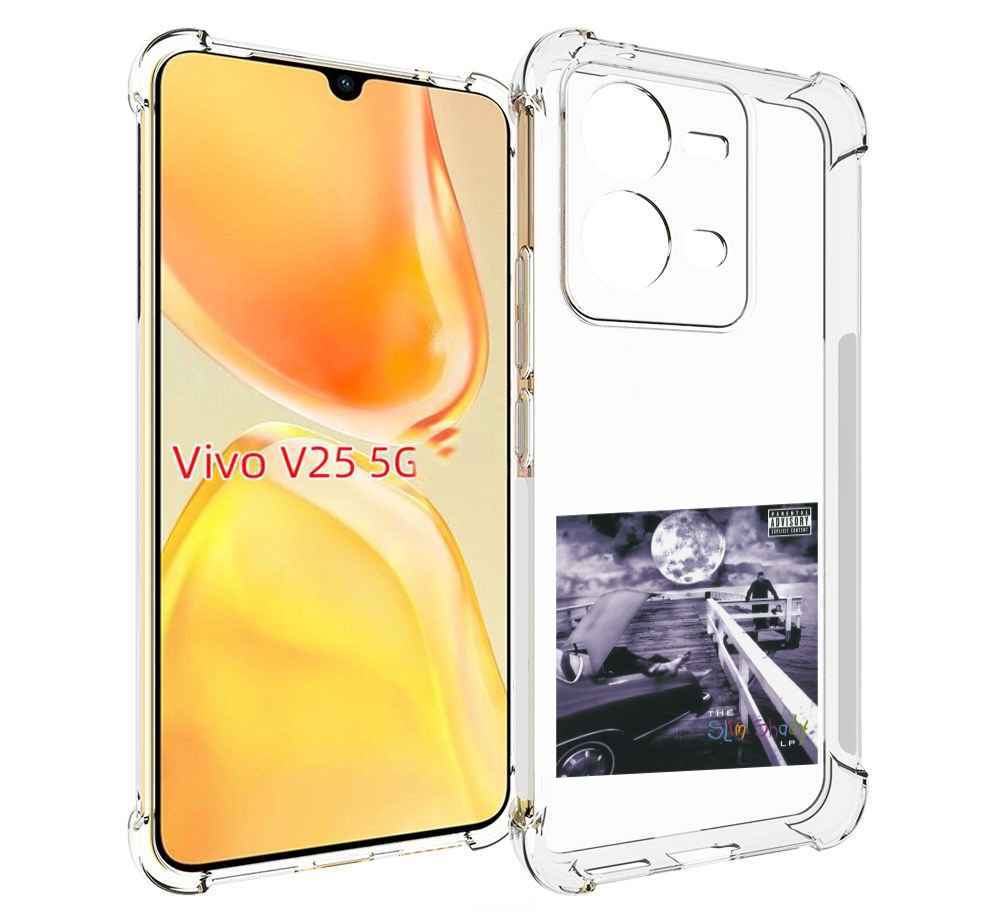 

Чехол MyPads Eminem THE SLIM SHADY LP для Vivo V25 5G / V25e, Прозрачный, Tocco