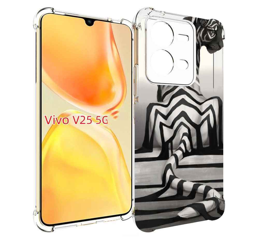 

Чехол MyPads Fantastic Beasts by Jade Mere для Vivo V25 5G / V25e, Прозрачный, Tocco