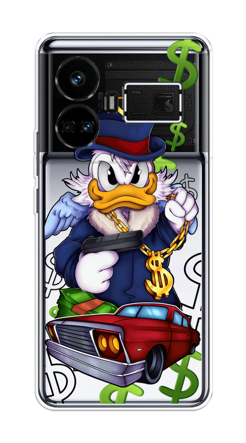 

Чехол на Realme GT5 "Scrooge McDuck with a Gold Chain", Красный;синий;белый, 2515050-1