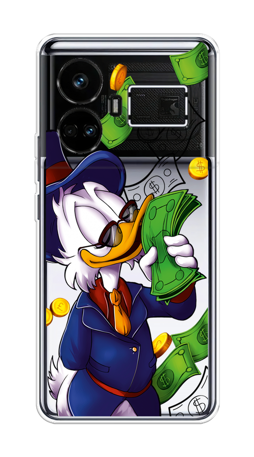 

Чехол на Realme GT5 "Scrooge McDuck with Money", 2515050-1