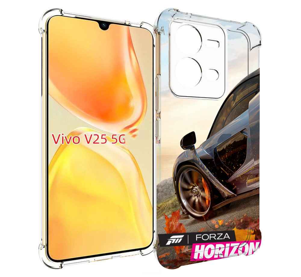 

Чехол MyPads Forza Horizon 4 для Vivo V25 5G / V25e, Прозрачный, Tocco
