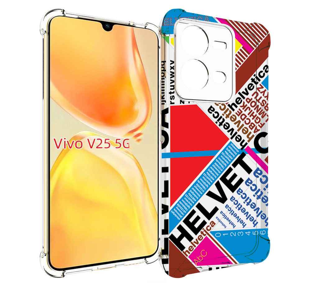 

Чехол MyPads HELVET для Vivo V25 5G / V25e, Прозрачный, Tocco