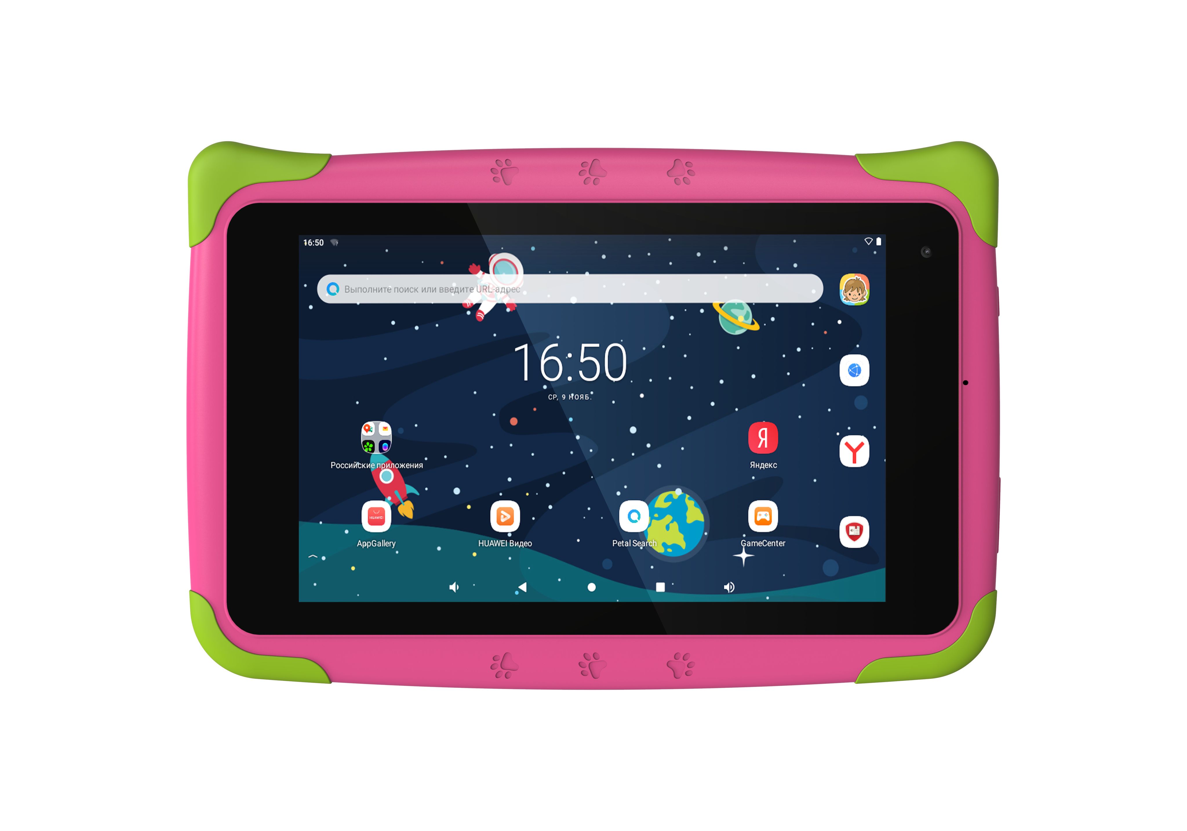 фото 7" планшет topdevice kids tablet tdt3887_wi_d_pk_cis, ips, wi-fi, 2гб ram + 16гб rom, розо