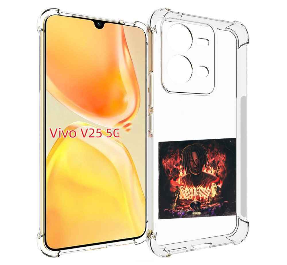 

Чехол MyPads Karmageddon Kizaru для Vivo V25 5G / V25e, Прозрачный, Tocco