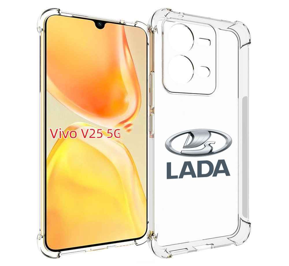 

Чехол MyPads Lada-ваз-4 мужской для Vivo V25 5G / V25e, Прозрачный, Tocco