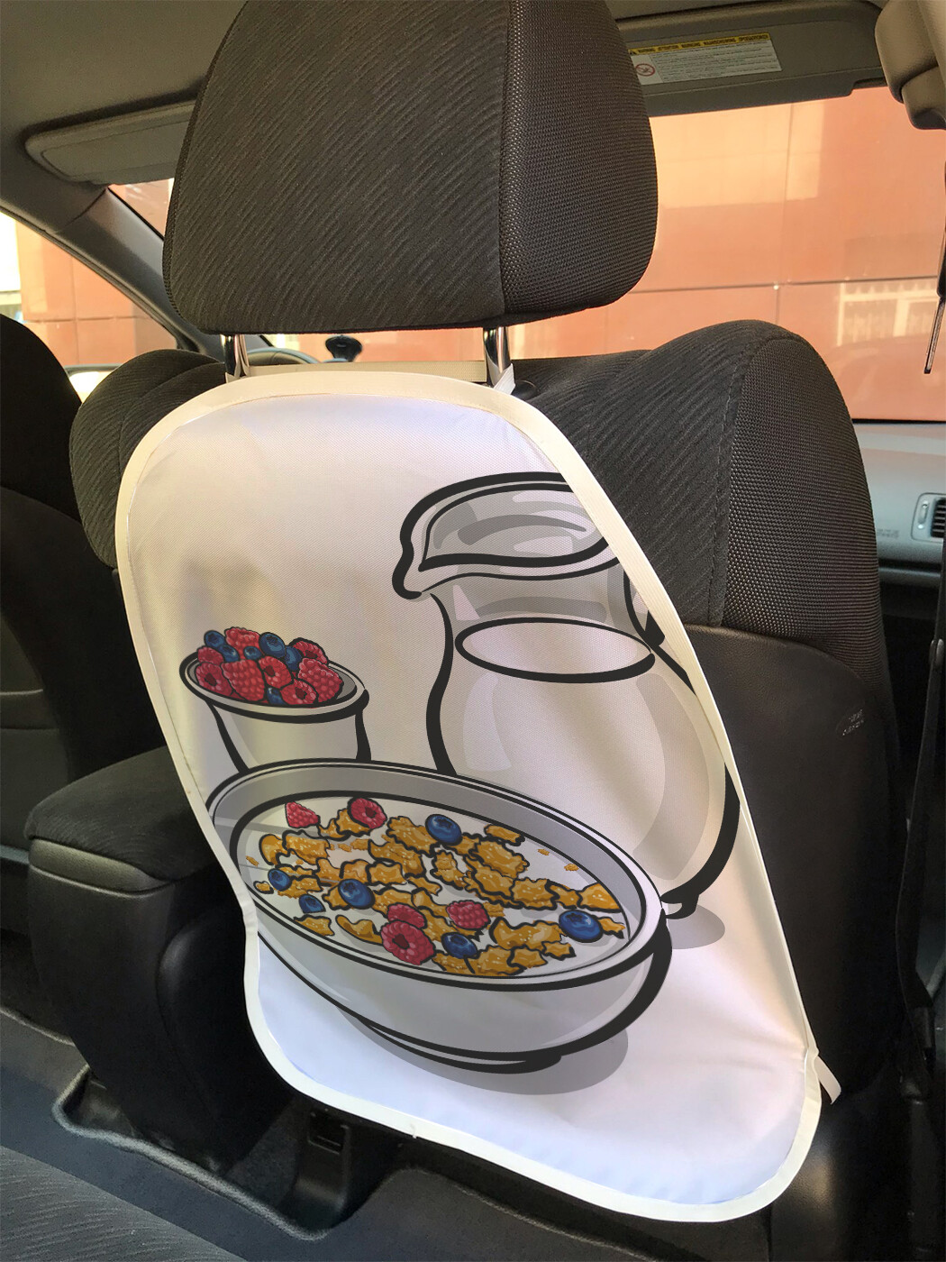 

Накидка на спинку сиденья JoyArty Хлопья с молоком, 45х62, Хлопья с молоком